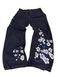 Blossom Doodle Denim