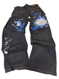 Blossom Doodle Denim
